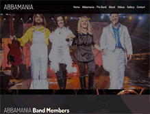 Tablet Screenshot of abbamania.co.uk